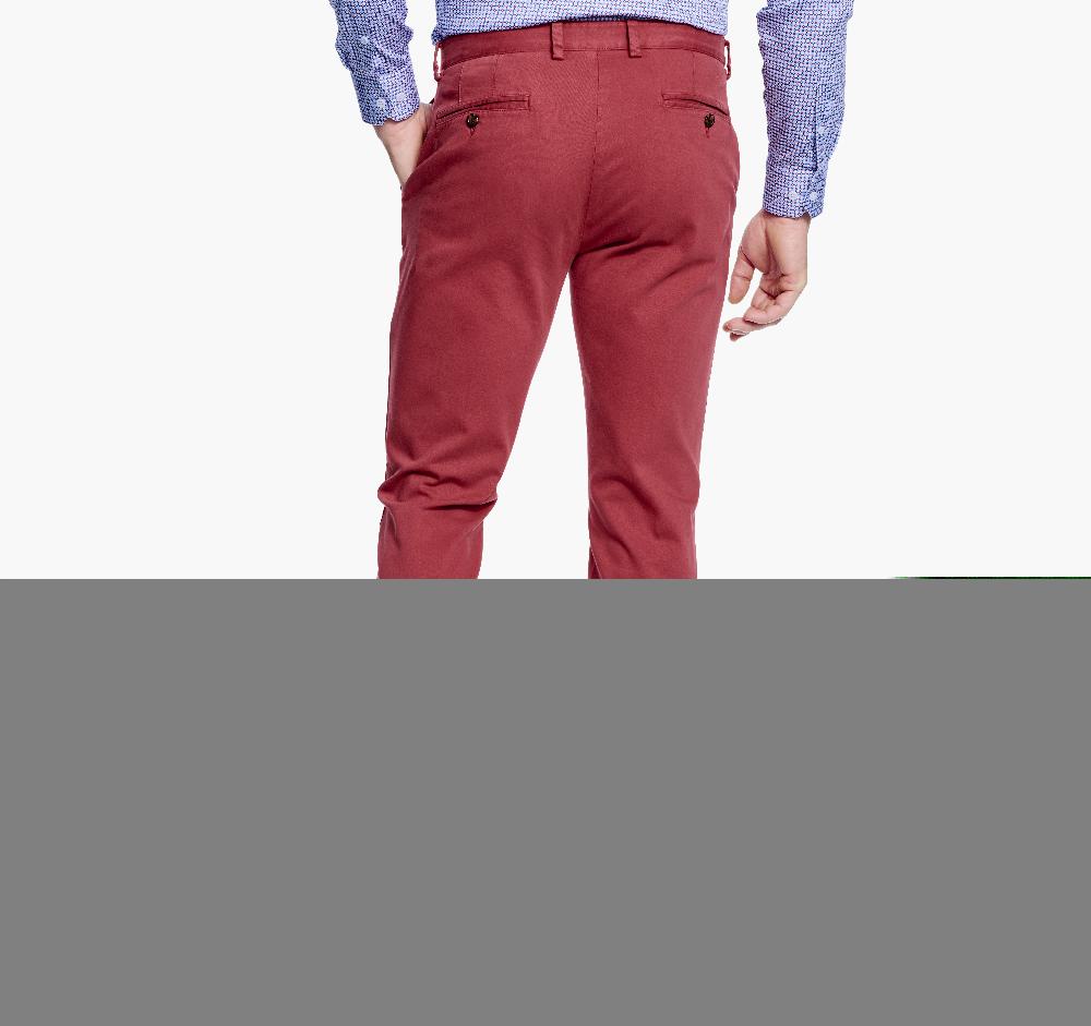 Johnston & Murphy Washed Chinos Red