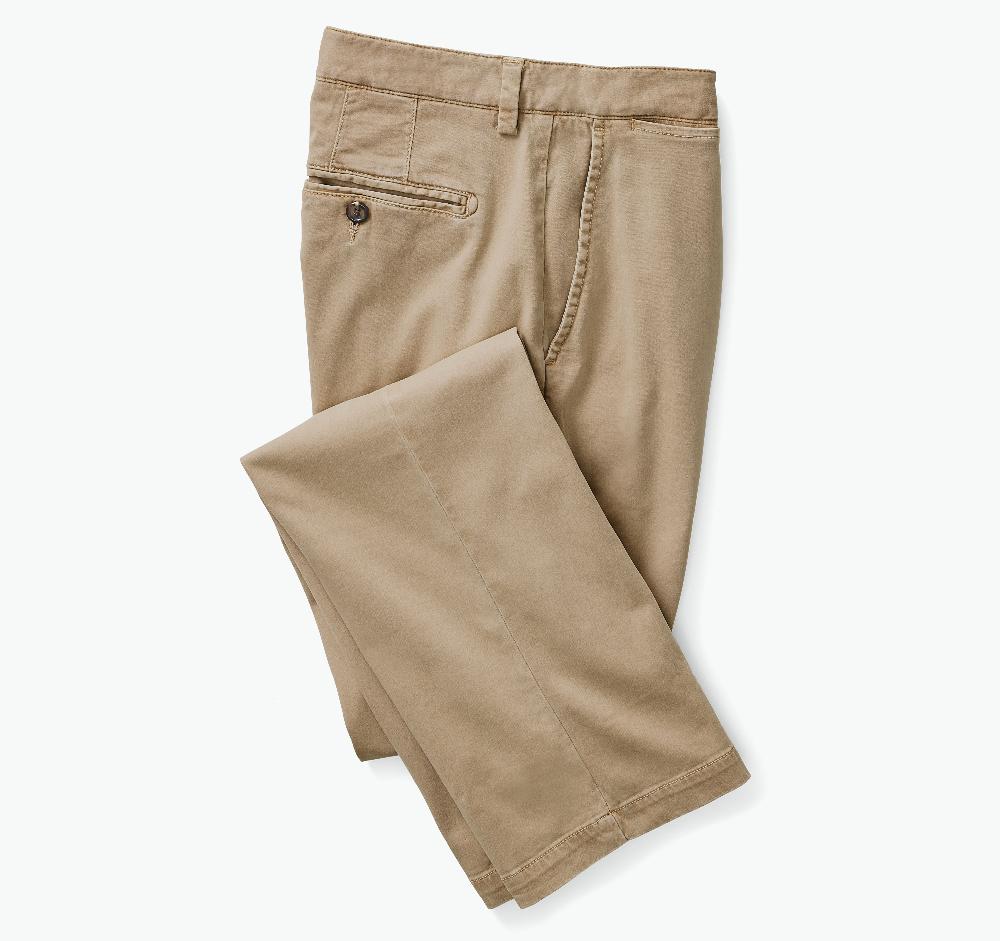 Johnston & Murphy Washed Chinos Sand