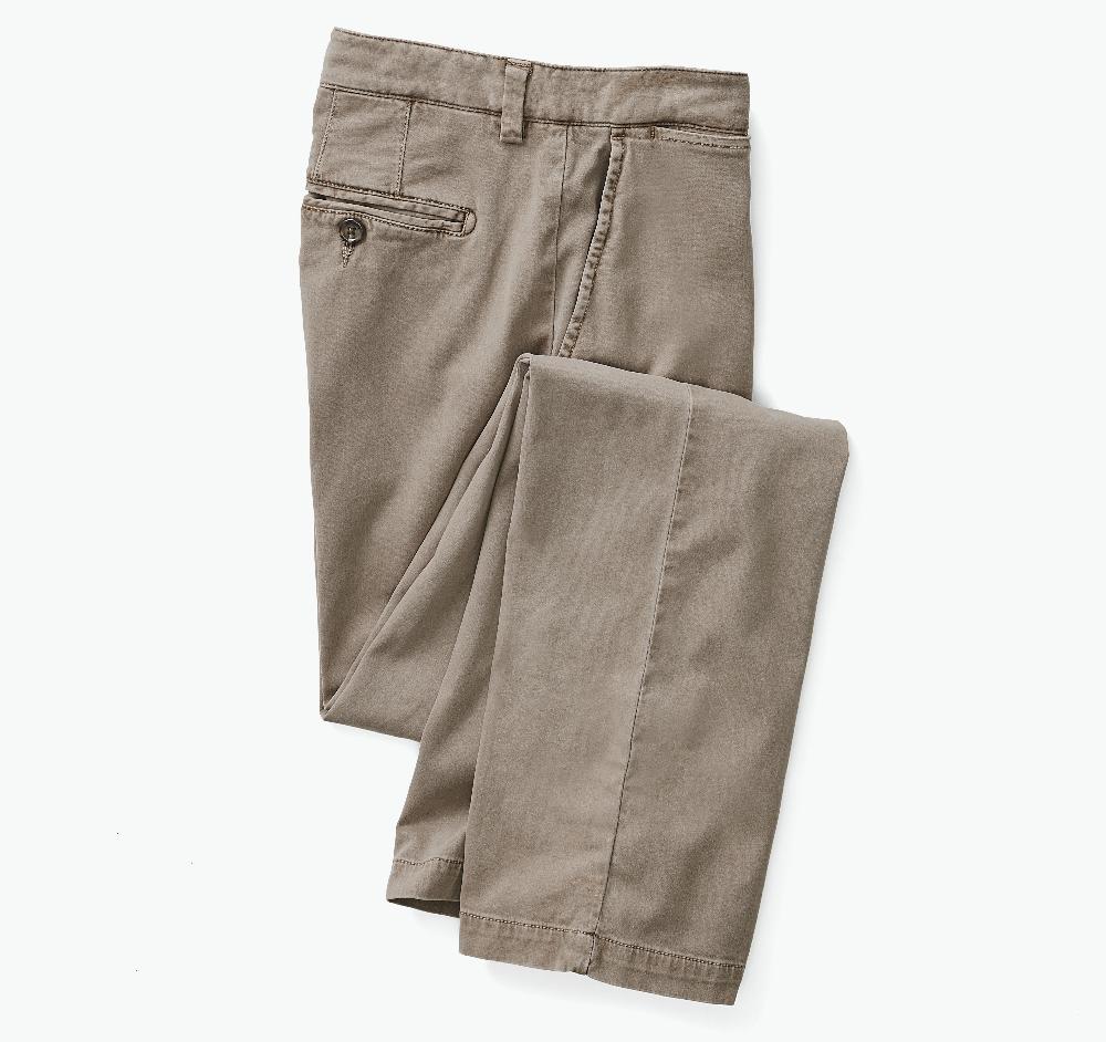 Johnston & Murphy Washed Chinos Taupe