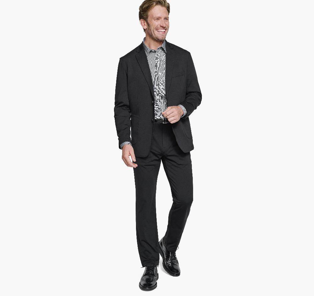 Johnston & Murphy XC Flex® Knit Blazer Black
