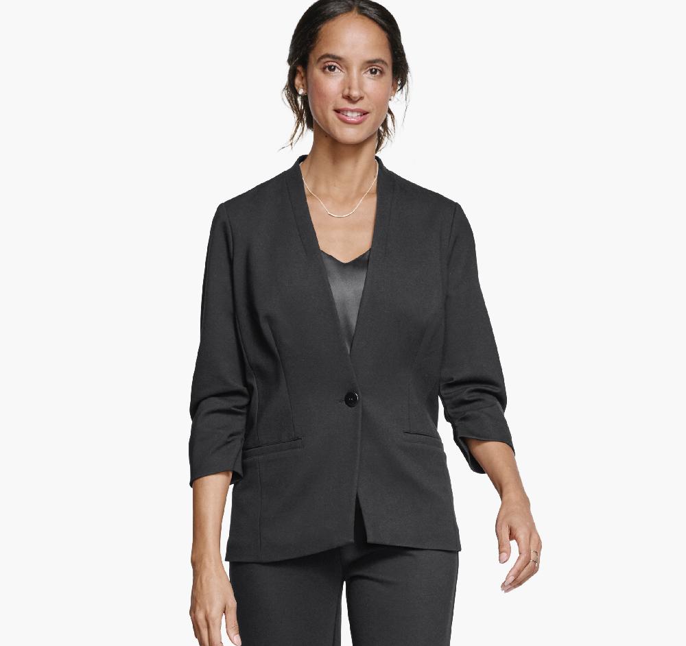 johnston & murphy XC Flex® Knit Blazer Black