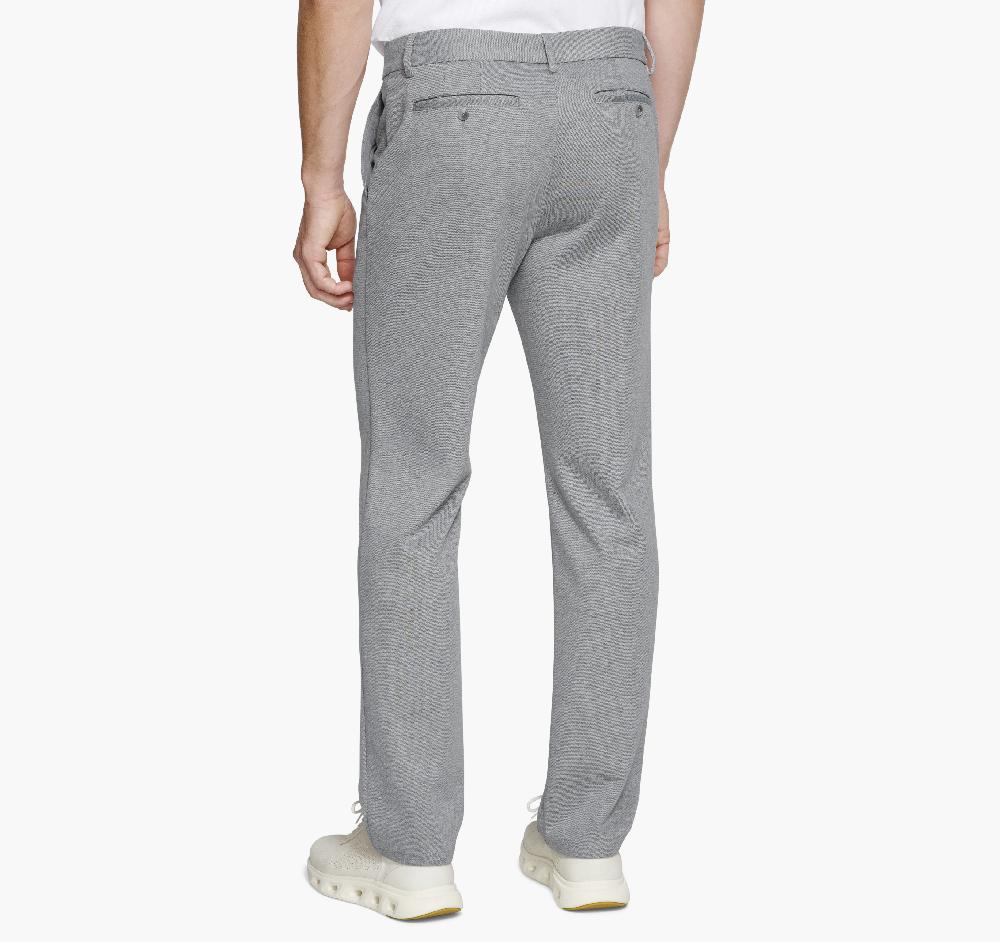 Johnston & Murphy XC Flex® Knit Pants Gray Twill