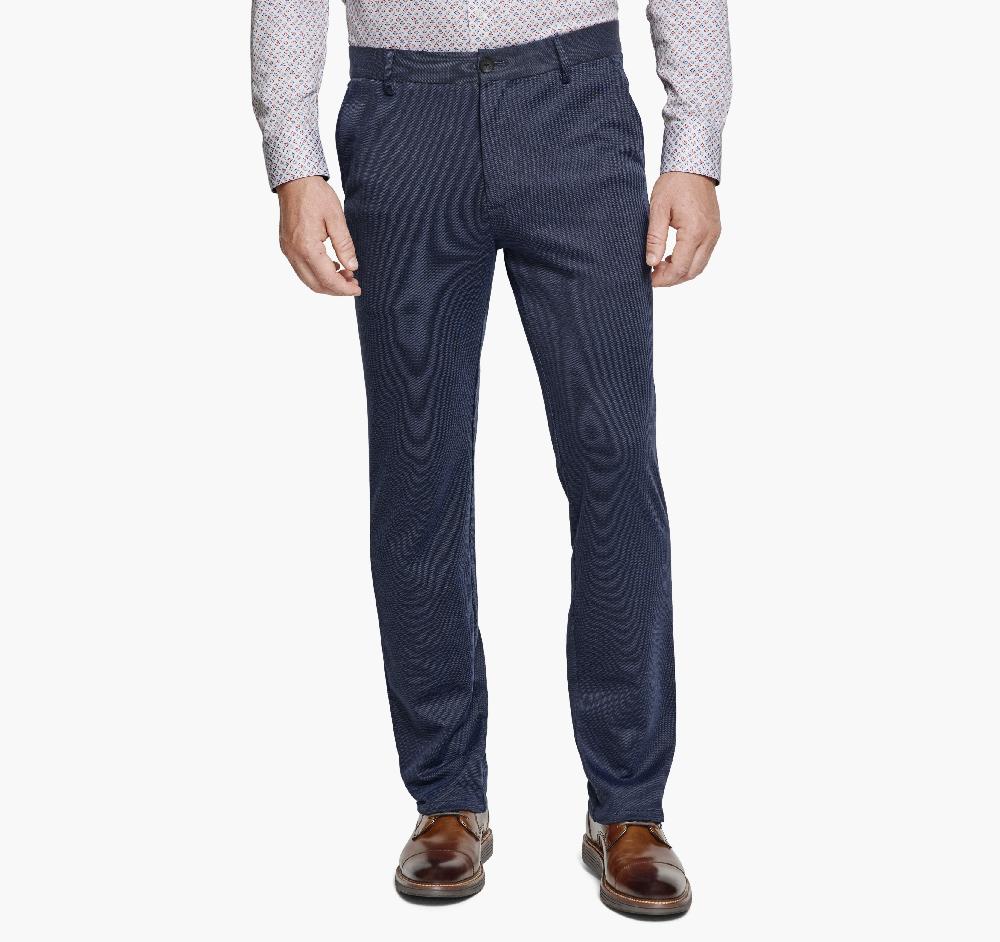 johnston & murphy XC Flex® Knit Pants Navy Birdseye