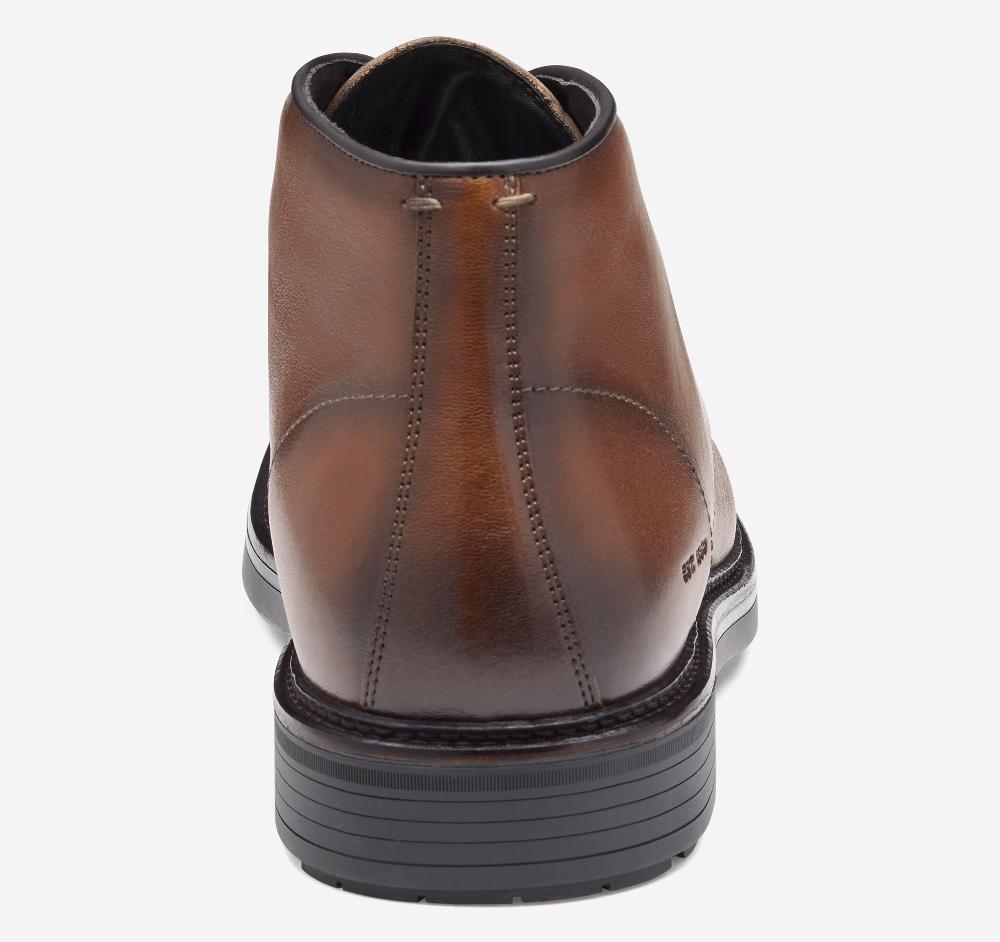 Johnston & Murphy Latham Chukka Boot Tan European Calfskin