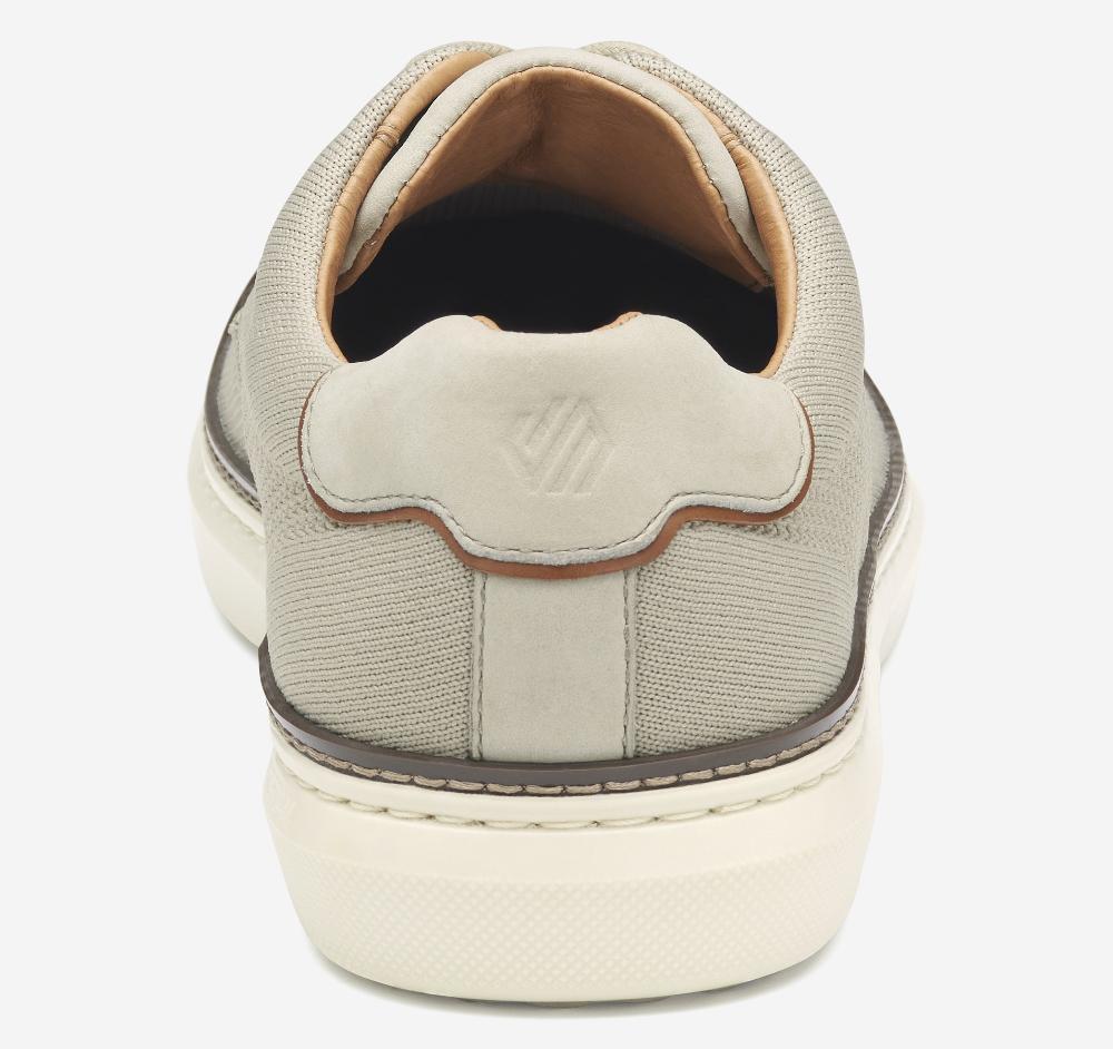 Johnston & Murphy McGuffey 2 Knit Plain Toe Beige Knit