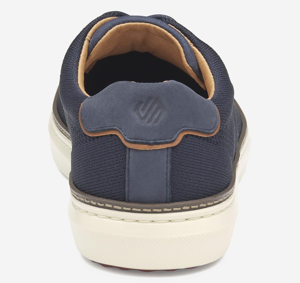 Johnston & Murphy McGuffey 2 Knit Plain Toe Navy Knit