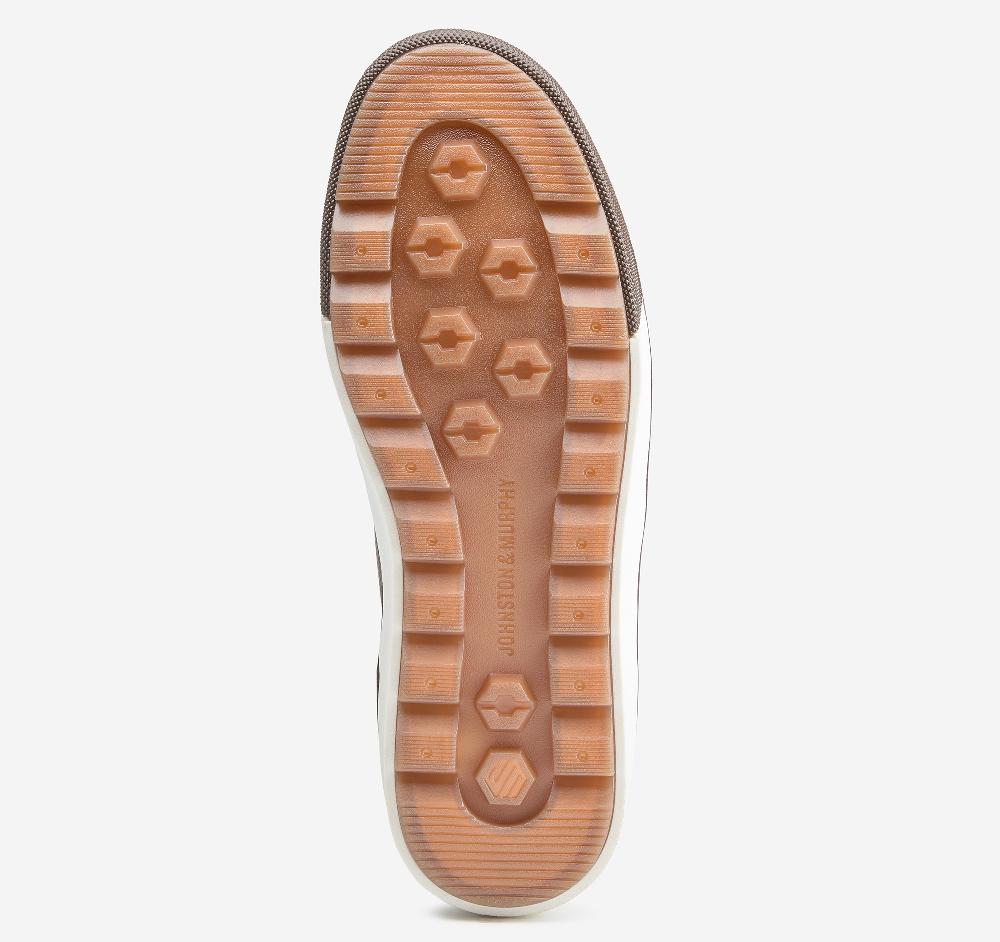 Johnston & Murphy McGuffey Lug Chukka Boot Brown Waterproof Full Grain