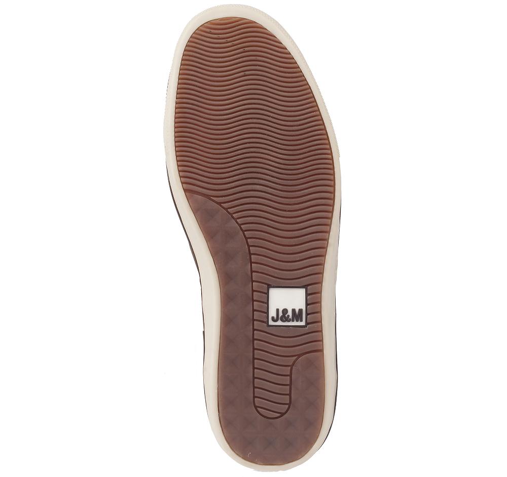 Johnston & Murphy McGuffey Slip-On Dark Brown Tumbled Full Grain