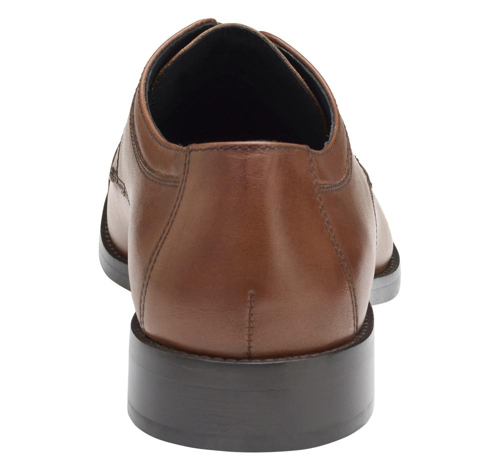 Johnston & Murphy Novick Cap Toe Tan Italian Calfskin