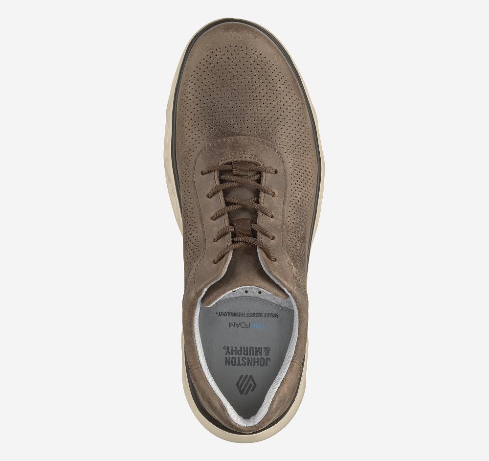 Johnston & Murphy Reactivate U-Throat Stone Oiled Full Grain Leather