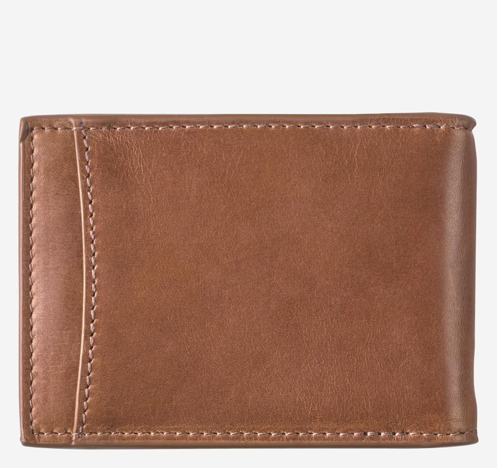 Johnston & Murphy Rhodes Snap Bill Till Tan Full Grain