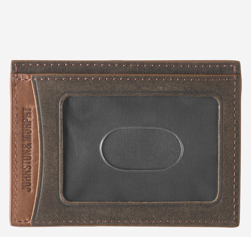 Johnston & Murphy Rhodes Weekender Case Brown/Tan Antique Cotton