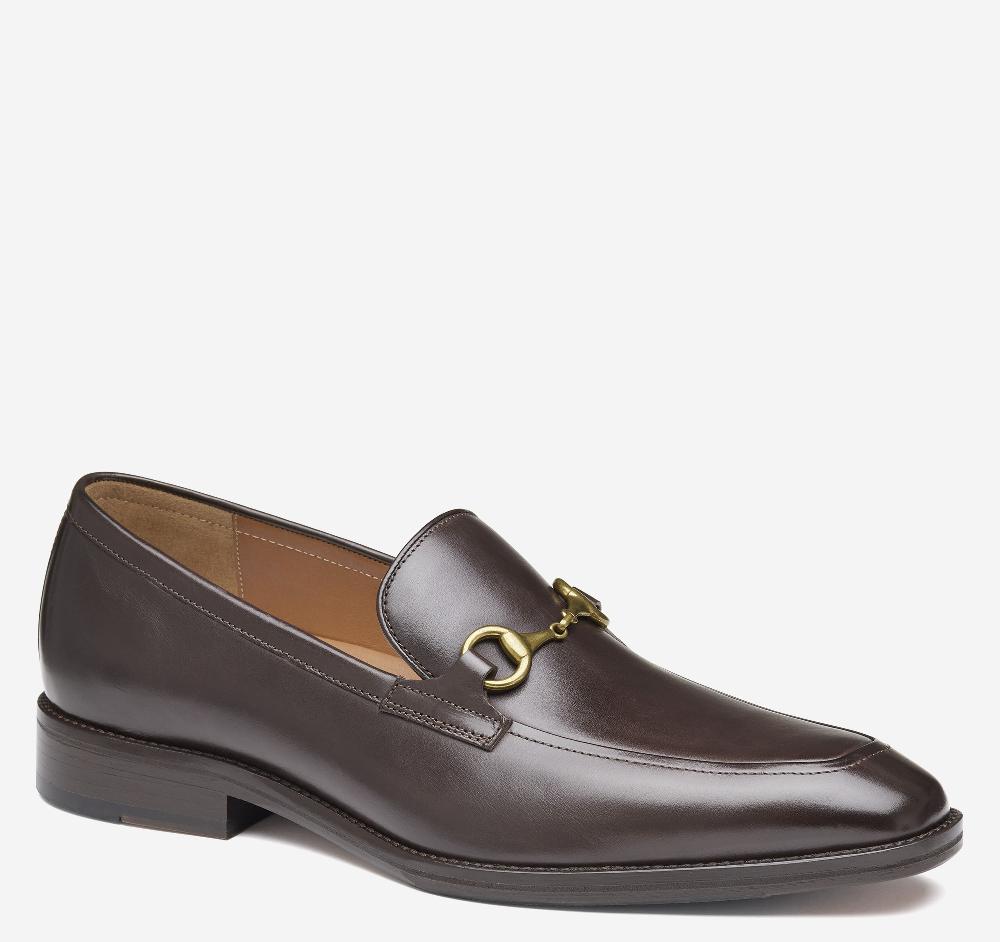 johnston & murphy Sullivan Bit Loafer Espresso Italian Calfskin