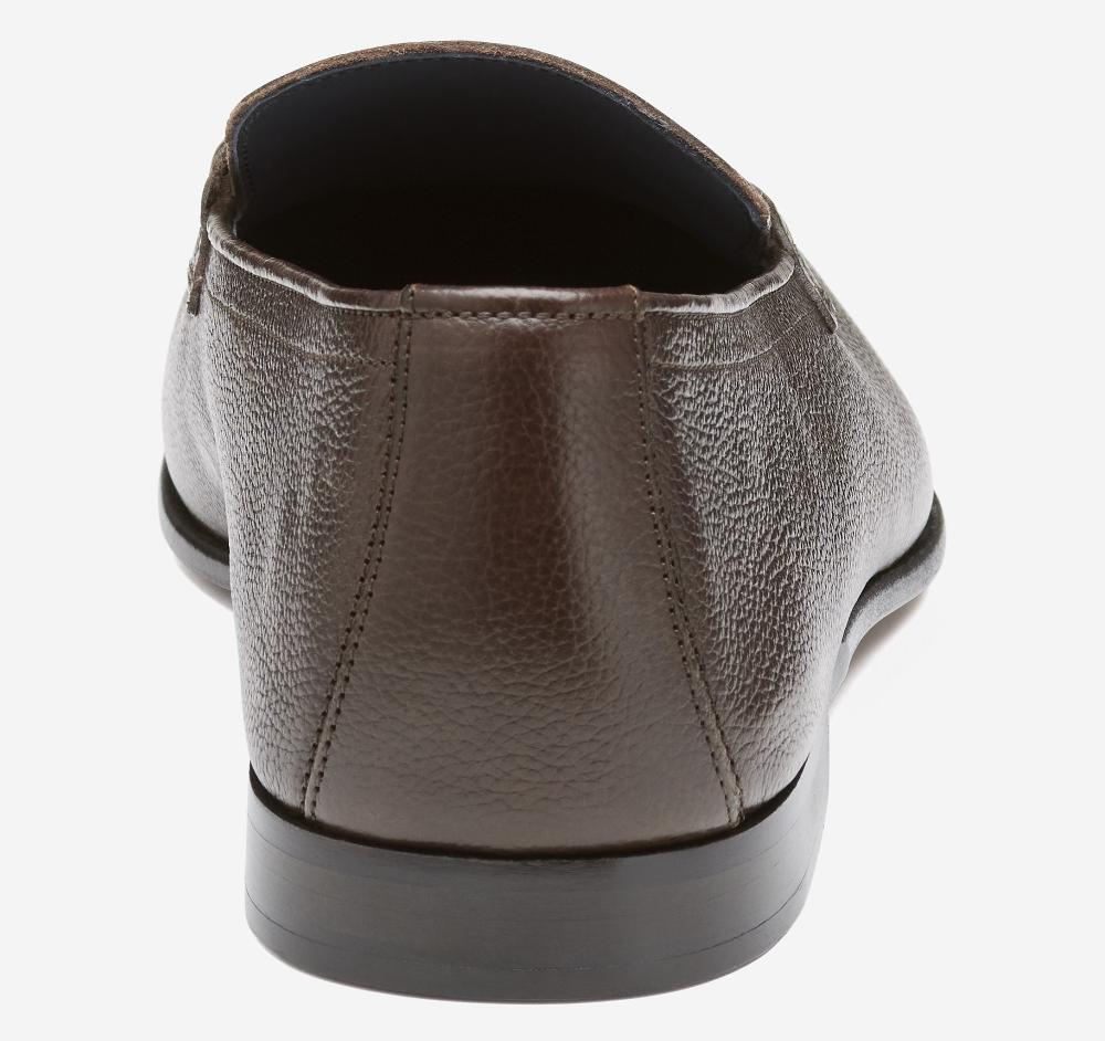 Johnston & Murphy Taylor Bit Loafer Brown Italian Calfskin