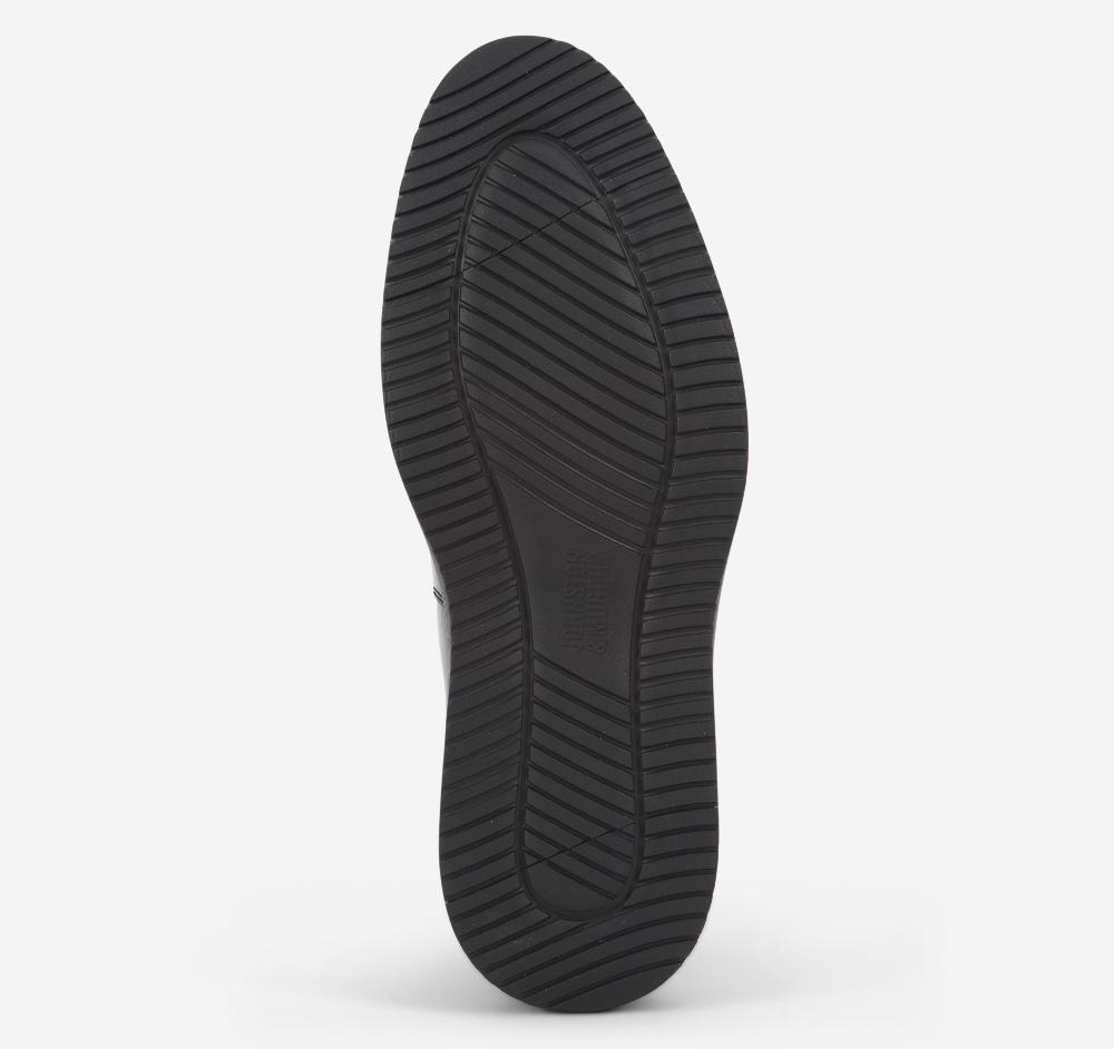 Johnston & Murphy Upton Chelsea Boot Black Full Grain Leather