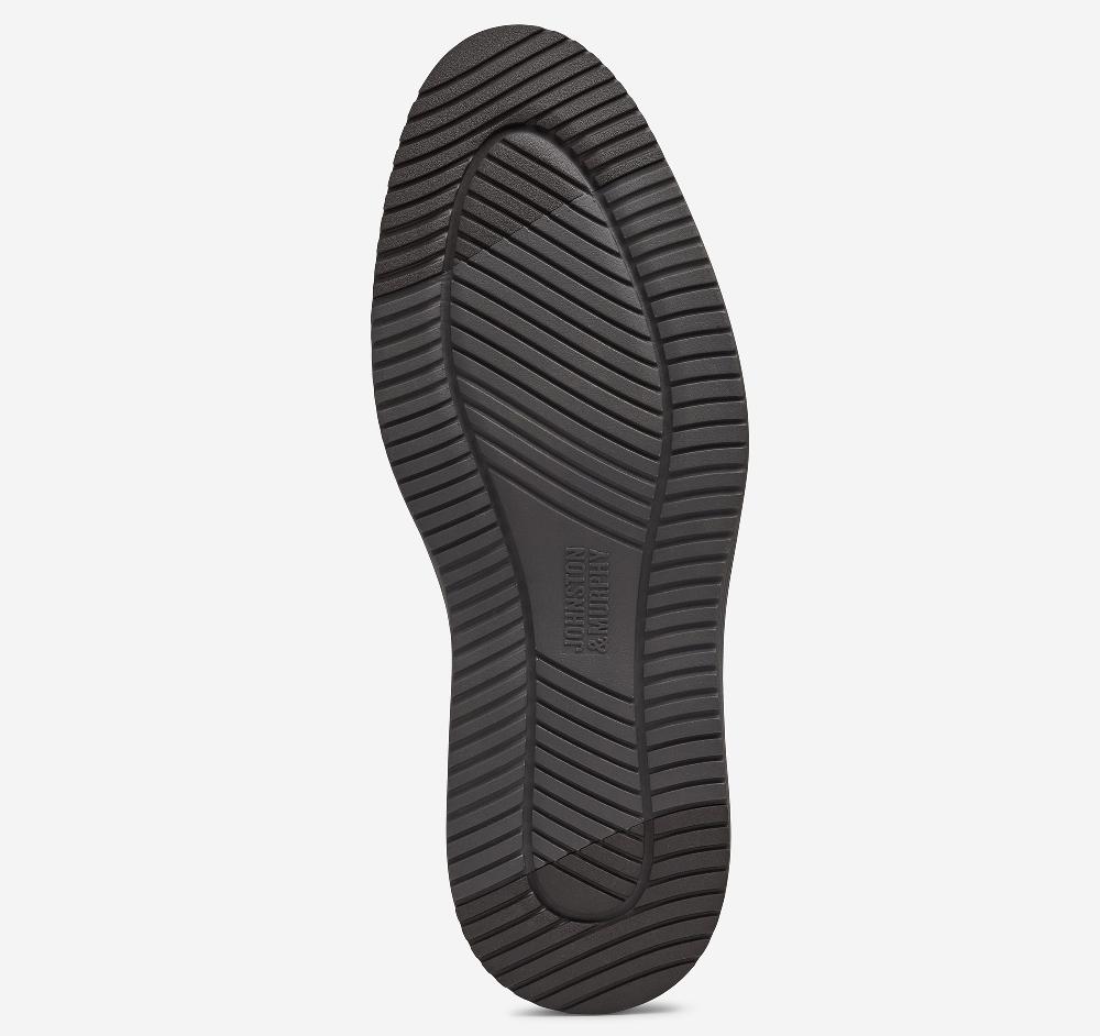 Johnston & Murphy Upton Dress Cap Toe Mahogany Full Grain