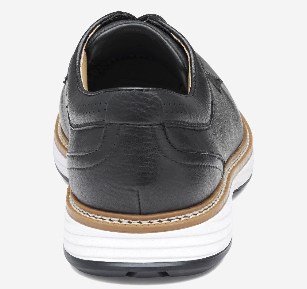 Johnston & Murphy Upton GL1 Luxe Hybrid Black Waterproof Full Grain