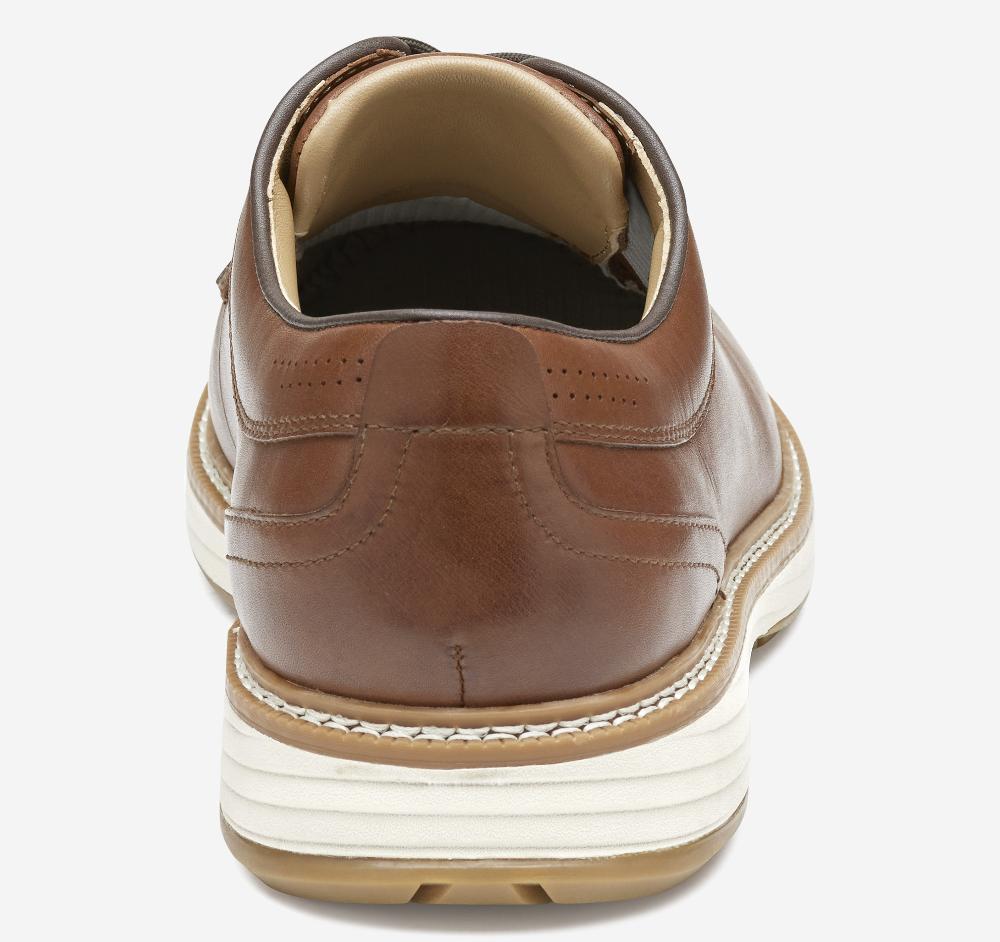 Johnston & Murphy Upton GL1 Luxe Hybrid Tan Waterproof Full Grain