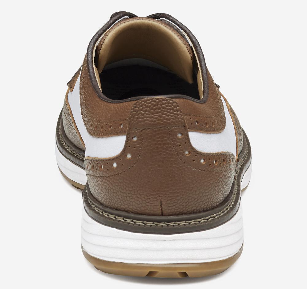 Johnston & Murphy Upton GL3 Luxe Hybrid Tan/White Waterproof Scotch Grain