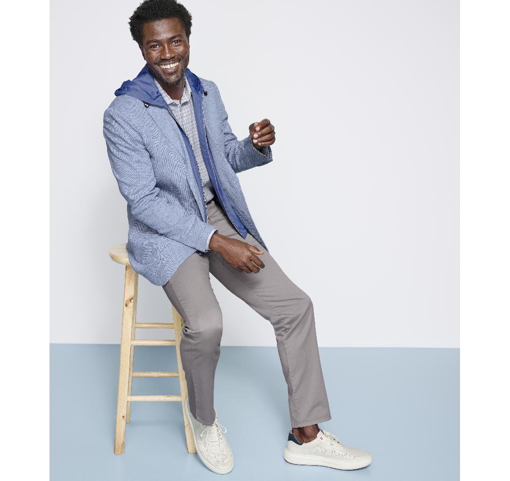 Johnston & Murphy XC Flex® Hooded Bib Blazer Light Blue