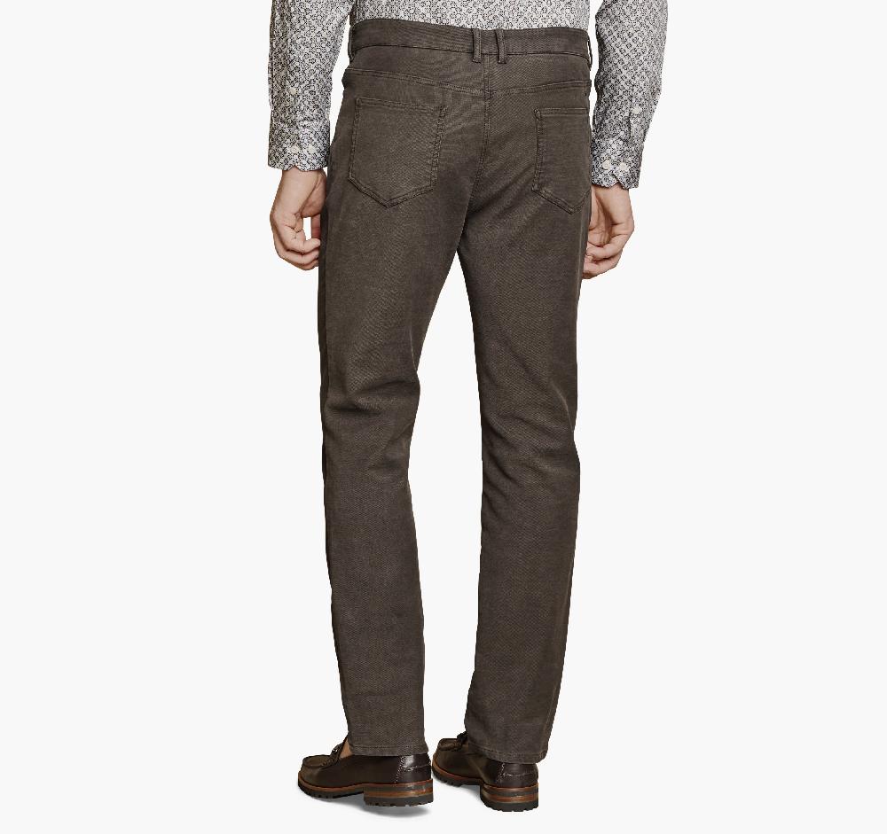 Johnston & Murphy XC Flex® Stretch Five-Pocket Pants Olive