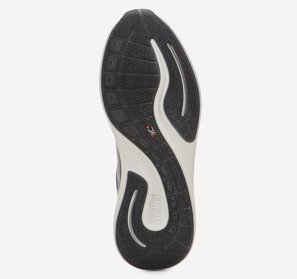 Johnston & Murphy XC+™ Declan U-Throat Black Waterproof Full Grain Leather