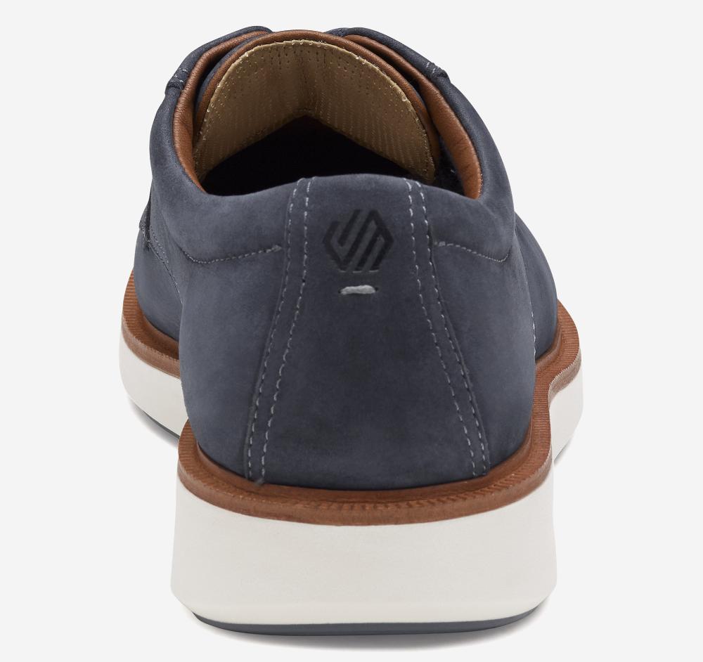 Johnston & Murphy XC+™ Parker Plain Toe Navy Waterproof Nubuck