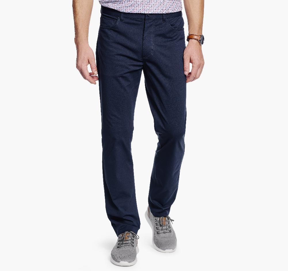 johnston & murphy XC4® Performance Five-Pocket Pants Navy