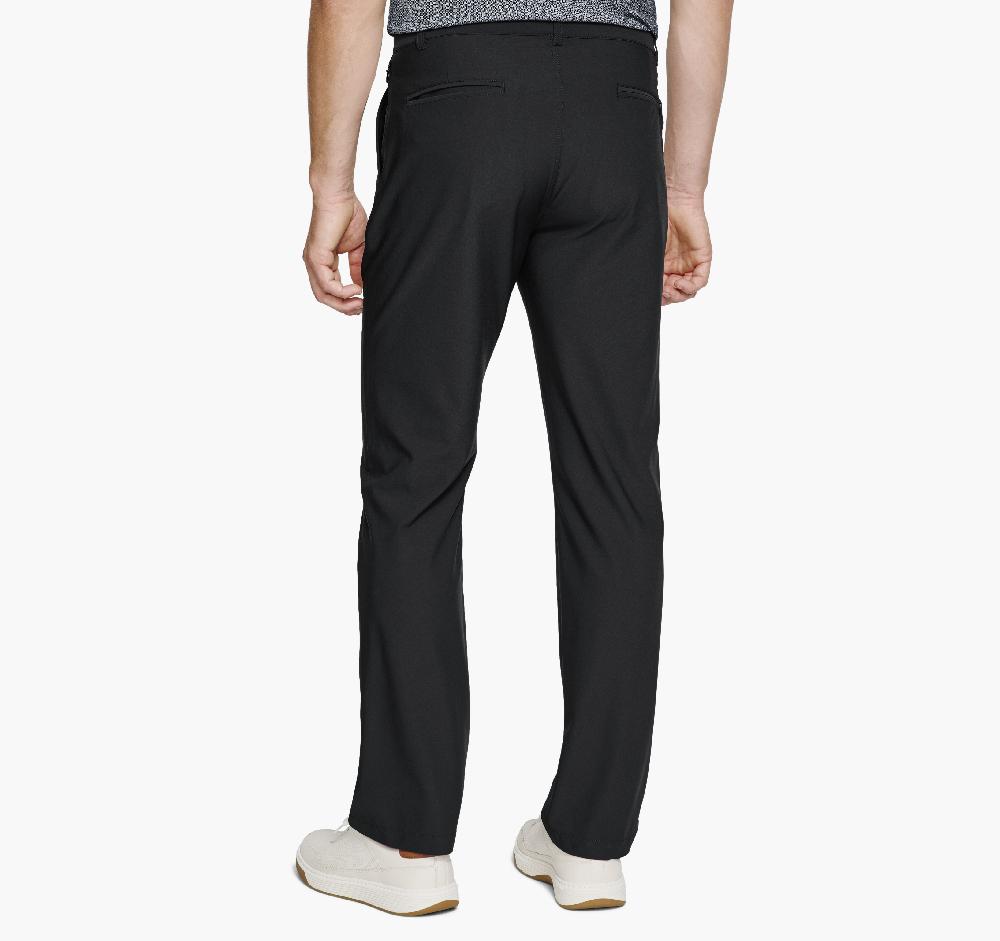 Johnston & Murphy XC4® Performance Flat-Front Pants Black