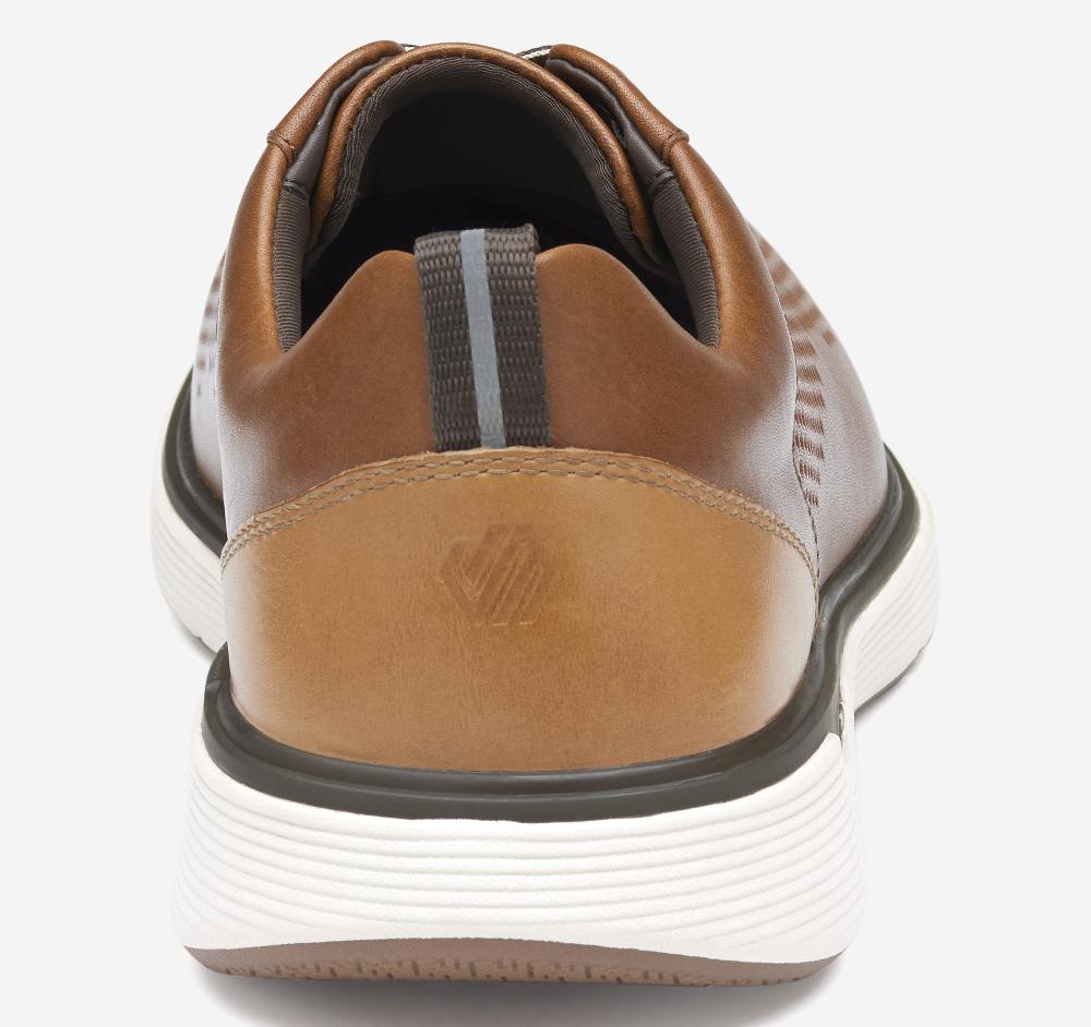 johnston & Murphy XC4® Prentiss 2 Embossed U-Throat Tan Full Grain