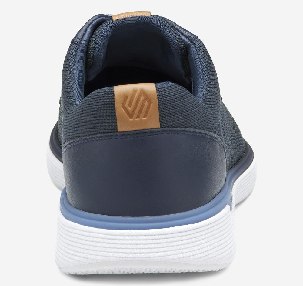 Johnston & Murphy XC4® Prentiss 2 Knit Plain Toe Navy Knit