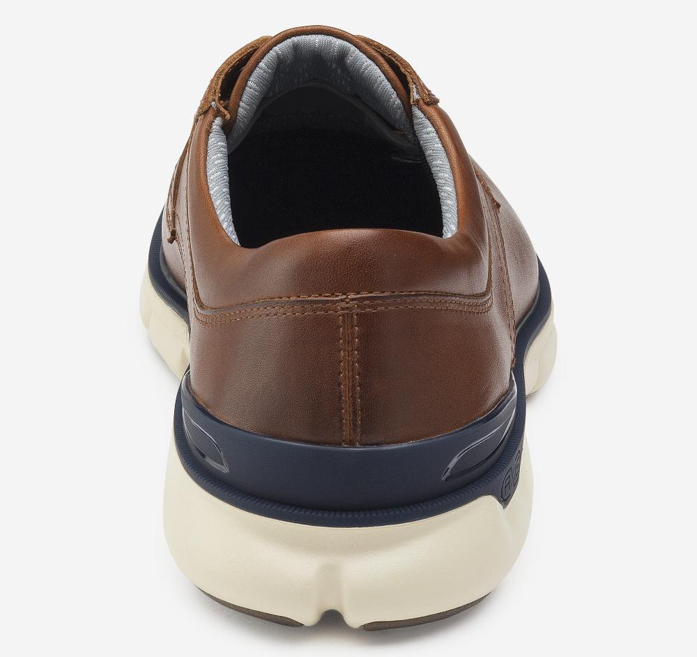 Johnston & Murphy XC4® Tanner Plain Toe Tan Full Grain