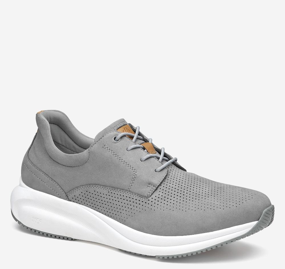johnston & murphy XC4® TR3-Luxe Hybrid Gray Waterproof Nubuck