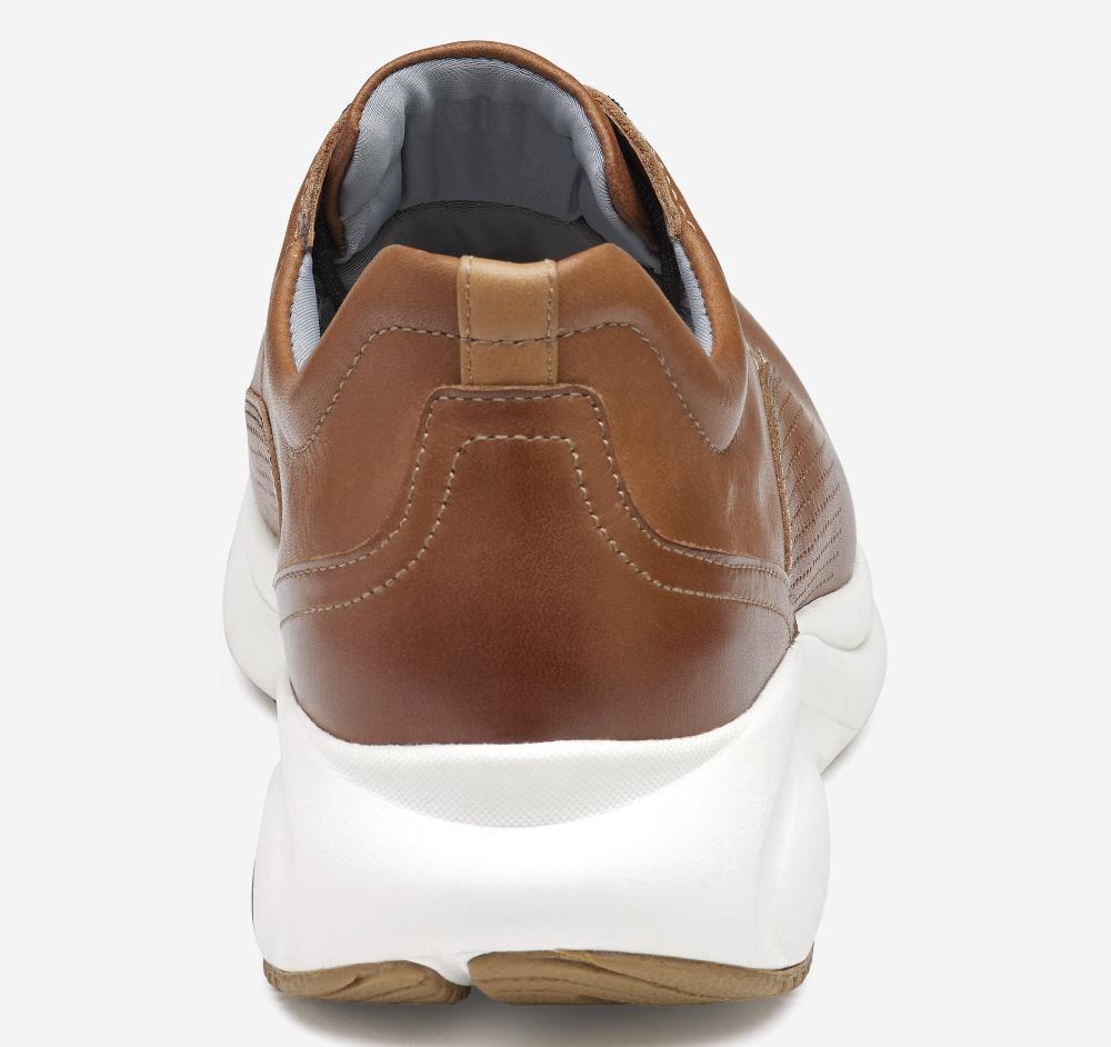 Johnston & Murphy XC4® TR3-Luxe Hybrid Tan Waterproof Full Grain