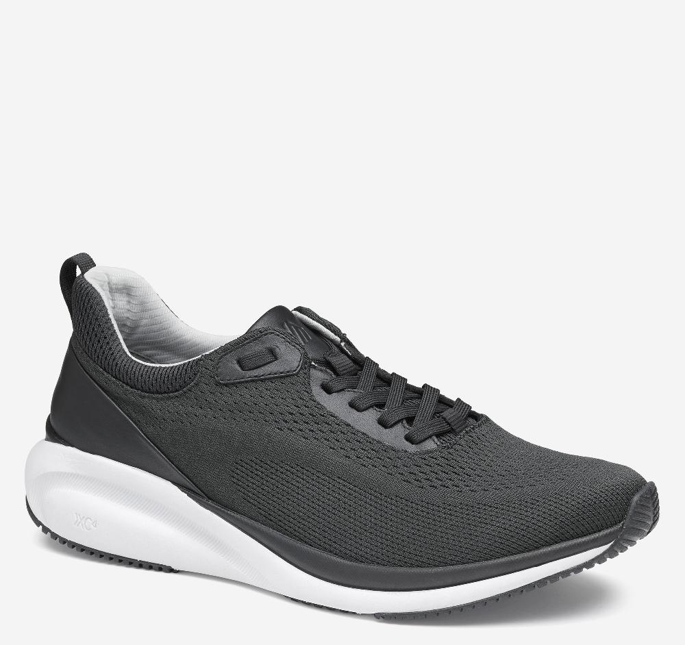 johnston & murphy XC4® TR4-Sport Hybrid Black Waterproof Knit