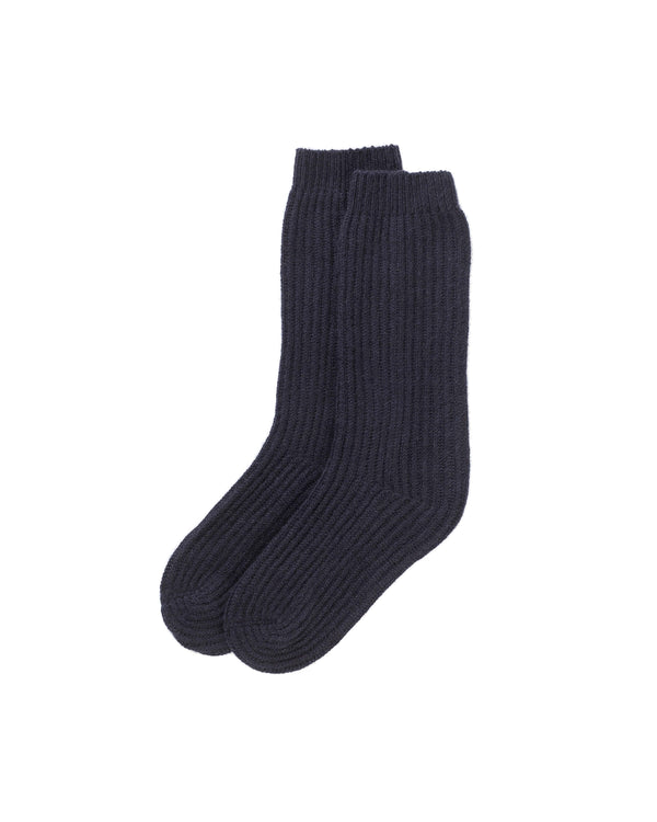 Johnstons Of Elgin Cashmere Navy Hot Water Bottle Gift Set