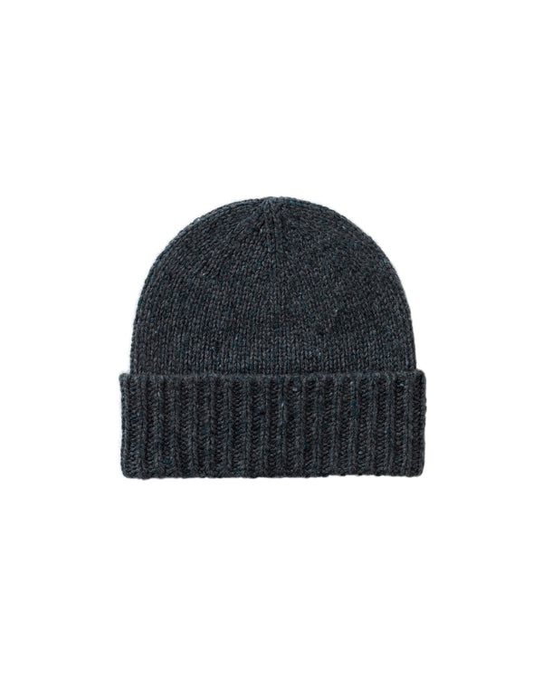 Johnstons Of Elgin Donegal Cashmere Grey Hat & Scarf Gift Set