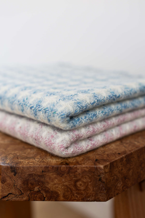 Johnstons Of Elgin Donegal Cashmere Pink Baby Blanket