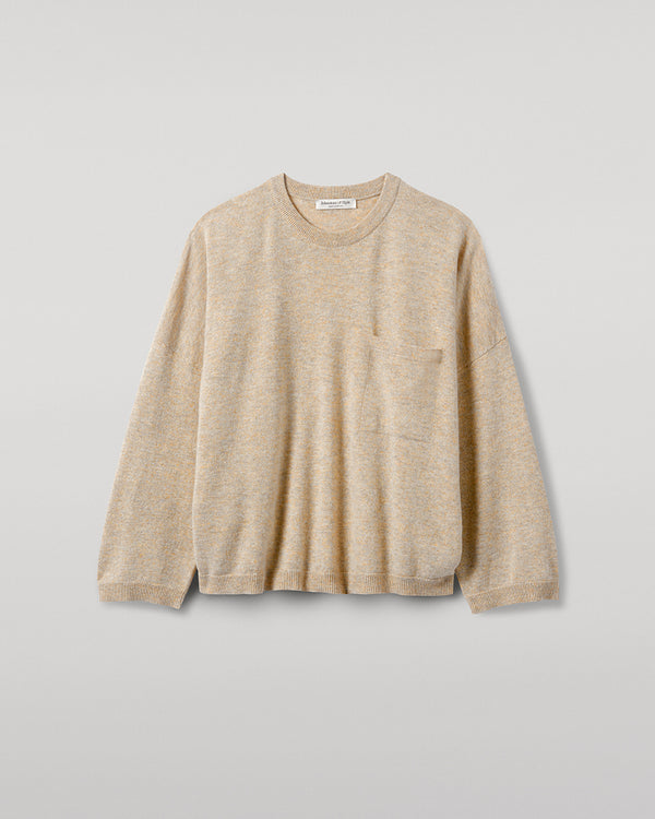 Johnstons Of Elgin Gauzy Pocket Natural Cashmere Jumper