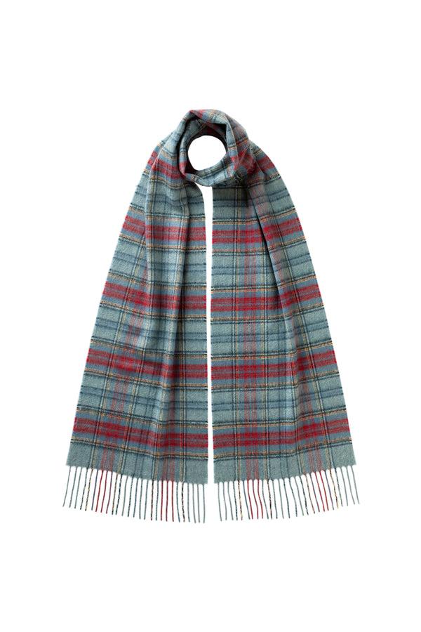 johnstons of elgin Anderson Tartan Cashmere Scarf