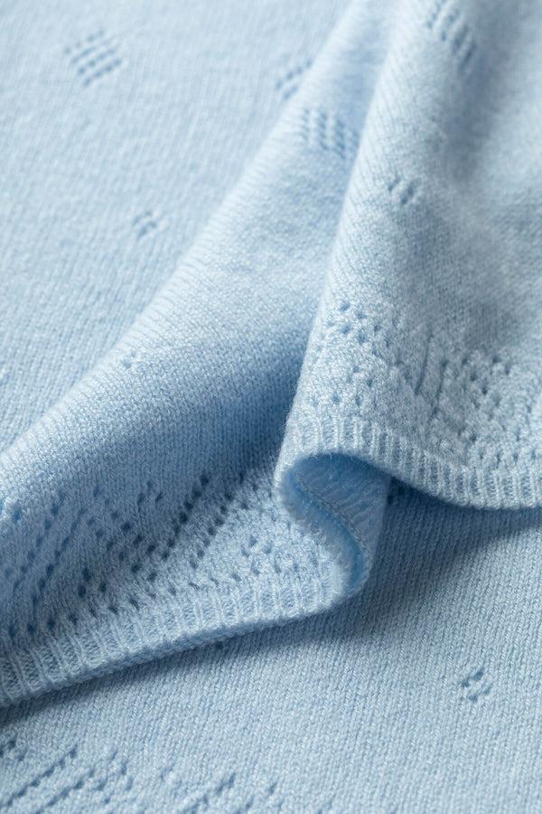 Johnstons Of Elgin Baby's Blue Cashmere Gift Set