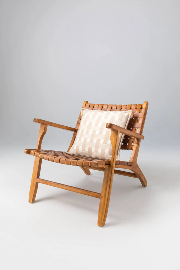 Johnstons Of Elgin Basketweave Cushion