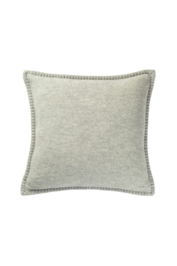 Johnstons Of Elgin Basketweave Light Grey Cushion