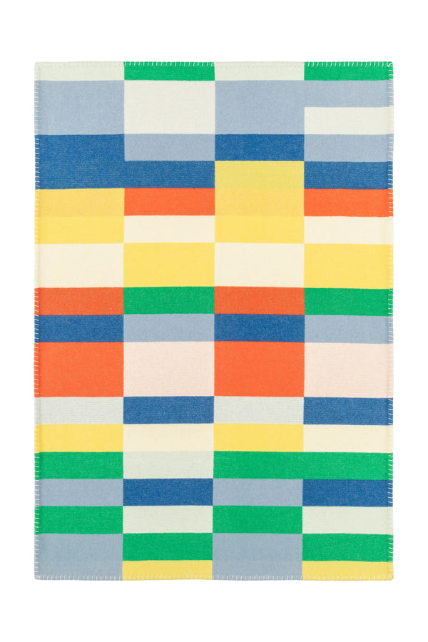 Johnstons Of Elgin 'Block Stripe' Children's Blanket
