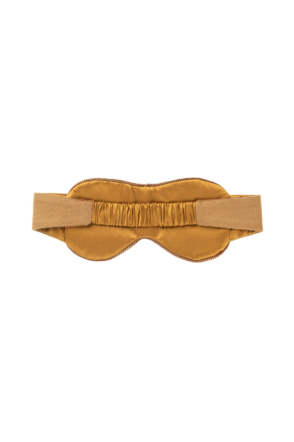 Johnstons Of Elgin Camel Cashmere Eye Mask