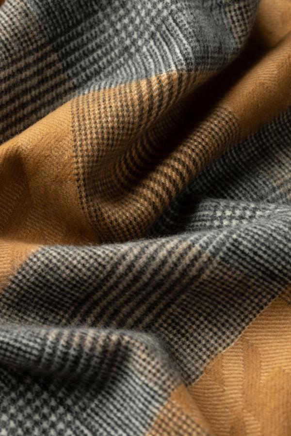 Johnstons Of Elgin Camel Highgrove Heritage Scarf