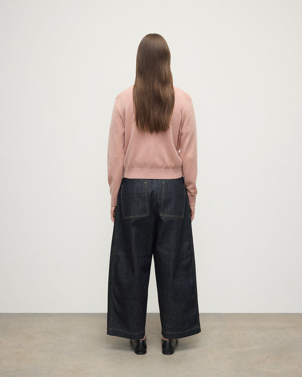 Johnstons Of Elgin Classic Cashmere Pink Cardigan