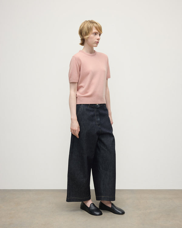 Johnstons Of Elgin Classic Cashmere Pink T-shirt