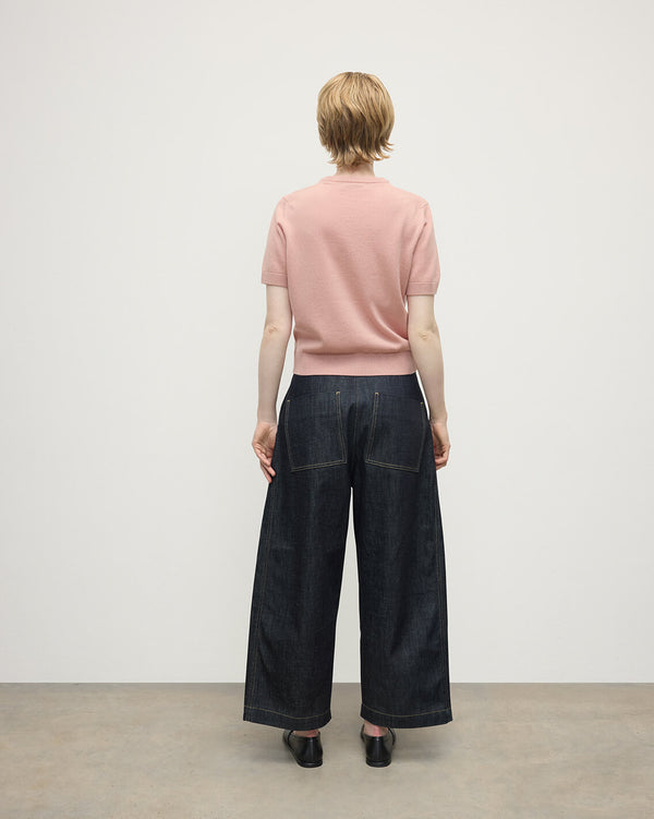 Johnstons Of Elgin Classic Cashmere Pink T-shirt