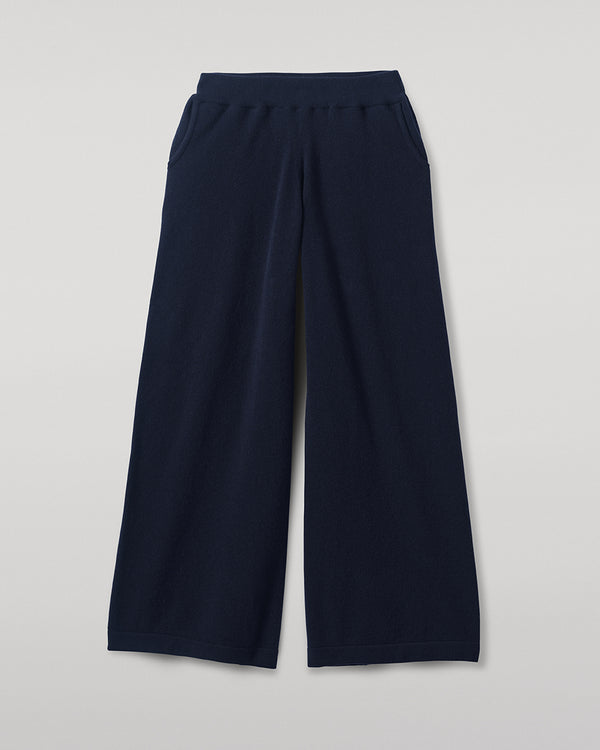Johnstons Of Elgin Dark Navy Cashmere Trousers